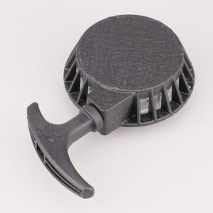 Lanceur de d&eacute;marrage &agrave; corde aluminium (sans carter) pocket bike TNT Original noir
