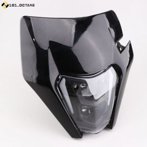 Plaque phare type KTM EXC (2020 - 2023) 101 Octane à leds noire