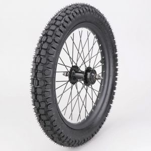 Roue avant draisienne &eacute;lectrique 18 pouces 4MX