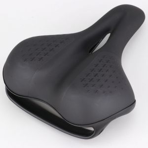 Selle v&eacute;lo "VTC/ville" 263x198 mm Contec Anatomic City Zone Cut noire