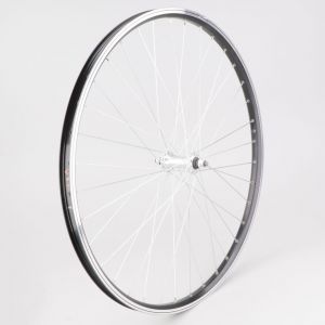 Roue avant v&eacute;lo 28" (23-622) V&eacute;lox Mach1 M840 alu noire (blocage avec &eacute;crous)