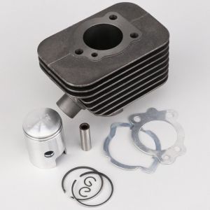 Cylindre piston fonte Ø38.20 mm (axe de 10 mm) Piaggio Ciao, Si, Grillo...