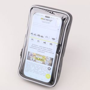Support de téléphone vélo, trottinette, scooter, moto... (housse à fixation sur guidon) T'nB (avec batterie de recharge)