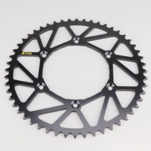 Couronne 52 dents acier 520 Suzuki RM 125, 250, RM-Z 250, 450... ProX noire