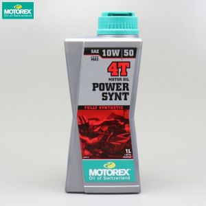 Huile moteur 4T 10W50 Motorex Power Synt 100% synthèse 1L