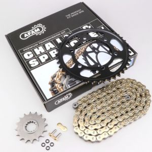 Kit cha&icirc;ne 16/43 Yamaha MT-07 (depuis 2014) Afam (d&eacute;multiplication origine)