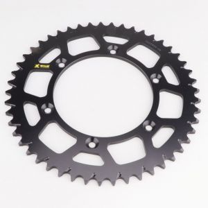 Couronne 49 dents alu 520 Yamaha YZ 125, YZF 250, 450... ProX noire