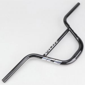 Guidon acier vélo BMX ICE Pilot 8" Ø31.8 mm noir