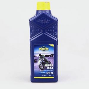 Huile moteur 4T 10W40 Putoline Super DX4 semi-synth&egrave;se 1L