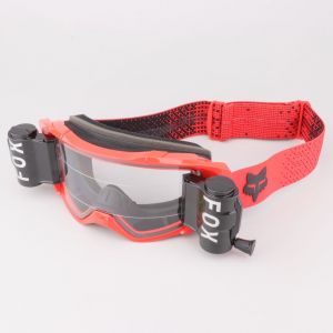 Masque Fox Racing Vue roll-off rouge fluo