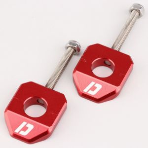 Tendeurs de cha&icirc;ne &Oslash;15 mm Derbi Senda, Gilera SMT (2011 - 2017)... Doppler rouges