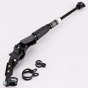 B&eacute;quille lat&eacute;rale v&eacute;lo 24 &agrave; 29 pouces alu r&eacute;glable M-Wave Strong R