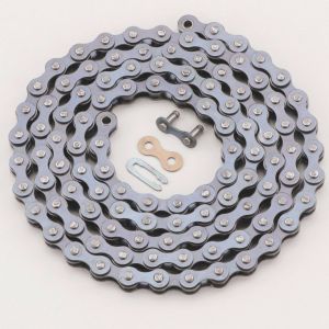 Cha&icirc;ne v&eacute;lo 1 vitesse et p&eacute;dalier Peugeot 103, MBK, Motob&eacute;cane AV88... 110 maillons