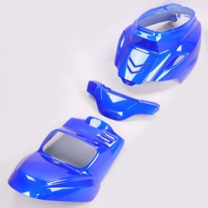 Kit car&eacute;nages MBK Booster, Yamaha Bw's (depuis 2004) Fifty bleu nuit