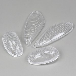 Cabochons de clignotants Piaggio NRG 50 (1994 - 2000) transparents