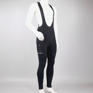 Cuissard long hiver &agrave; bretelles homme Santic Rohr noir