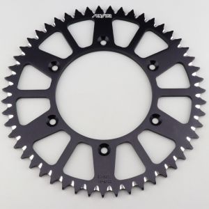 Couronne 51 dents alu 520 KTM SX, SX-F, EXC, Gas Gas MC-F... Sunstar noire