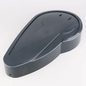 Capot de protection de courroie motobineuse Pubert Eco, Sterwins B60, Verts Loisirs P56BR... gris (fixation c&ocirc;t&eacute;)