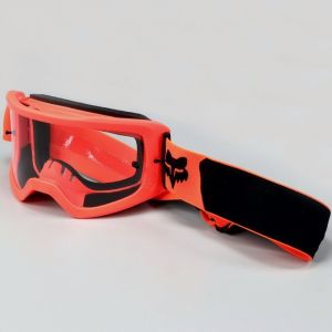 Masque Fox Racing Main Core orange fluo écran clair