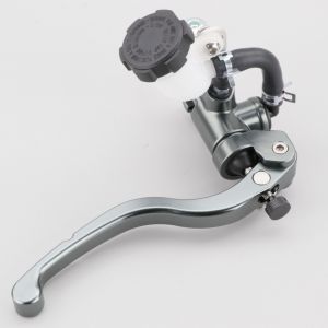 Ma&icirc;tre cylindre de frein avant, arri&egrave;re ou poign&eacute;e d'embrayage radial gris (r&eacute;versible)