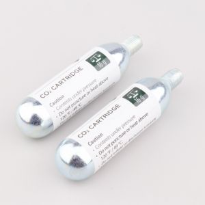 Cartouches filet&eacute;es CO2 16g M-Wave (lot de 2)