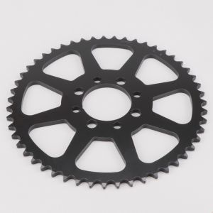 Couronne 52 dents acier 420 Suzuki TS 50 et Kawasaki AR50 Esjot noire