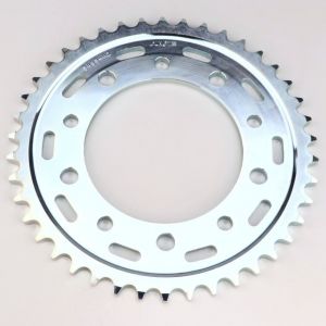 Couronne 42 dents acier 530 Honda CBR 600 F, CBF 1000, CB 1300... Sunstar grise