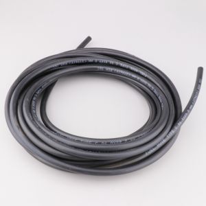 Durite d'essence, hydrocarbures souple Ø6x9 mm noire (10 mètres)