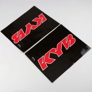 Stickers de fourche 4MX Kayaba carbone