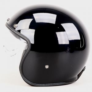 Casque jet MT Helmets Le Mans II SV S Solid A1 noir brillant