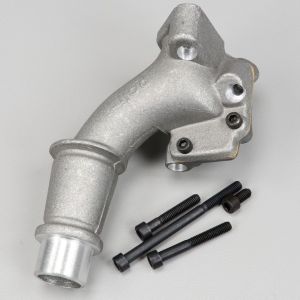 Clapets et pipe d'admission double Vespa S 50, Primavera 125 Polini (carburateur Dellorto 24 et carters Polini)