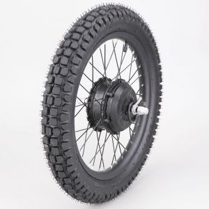 Roue arri&egrave;re &agrave; moteur int&eacute;gr&eacute; draisienne &eacute;lectrique 18 pouces 4MX
