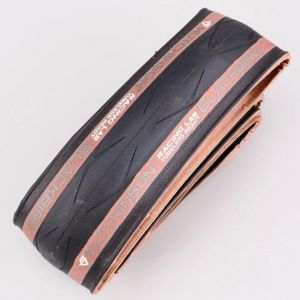 Pneu vélo 700x28 (28-622) Hutchinson Blackbird TLR flancs marrons à tringles souples