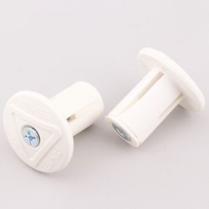 Embouts de guidon A'ME blancs