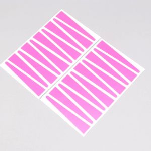 Stickers de b&acirc;tons de jantes Rigida, Leleu Peugeot 103 roses fluo