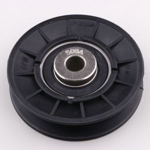 Galet tendeur de courroie &Oslash;73 mm pour tracteur tondeuse type Stiga Park, Villa