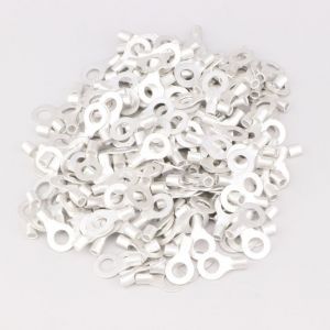Cosses &agrave;  illet &Oslash;6 mm &agrave; sertir pour fil 3.5 &agrave; 6.0 mm&sup2; (lot de 200)