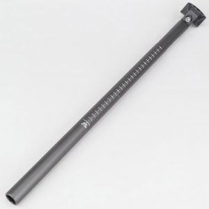 Tige de selle de récupération vélo BMX Ø27.2x600 mm ICE Relax noire