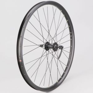 Roue avant v&eacute;lo 24" (25-507) V&eacute;lox Mach1 Kargo L alu noire (&agrave; blocage rapide)