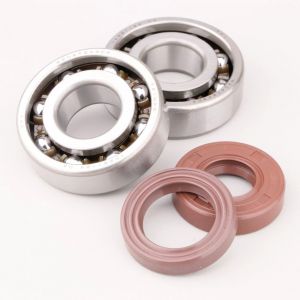 Roulements et joints spi de vilebrequin AM6 Minarelli FAG C4 (pour vilebrequin soie &Oslash;20 mm)