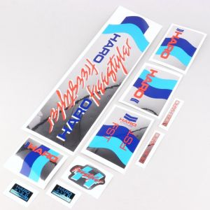 Kit d&eacute;co v&eacute;lo BMX Haro Freestyler Fst 1985 chrome