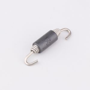 Ressort de pot d'échappement 60 mm à crochets pivotants P-S2/1 Akrapovic (à l'unité)