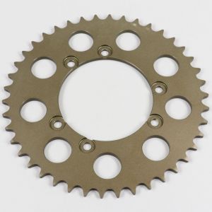 Couronne 42 dents alu 520 Gas Gas JTX 125, TXT 280, Sherco ST 80 0,8 Trial... Afam marron