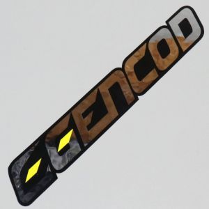 Sticker Gencod silver 130x19mm
