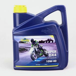Huile moteur 4T 10W40 Putoline Super DX4 semi-synth&egrave;se 4L