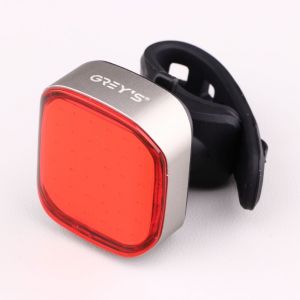 Éclairage arrière rechargeable à leds vélo Grey's (5 fonctions)