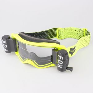 Masque Fox Racing Vue roll-off jaune fluo