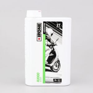 Huile moteur 2T Ipone Advanced R2000 Scoot semi-synth&egrave;se 2L