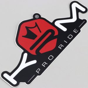 Sticker KRM Pro Ride XL rouge