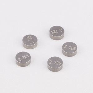 Pastilles de soupapes calibrées Ø7.48 mm 2.725 mm Honda CRF 250, Yamaha YZF-R1, R6... ProX (lot de 5)